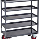 Servante multi-niveaux, 5 plateaux, 400 kg