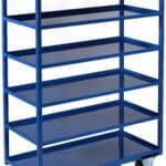 Servante multi-niveaux, 6 plateaux, 400 kg