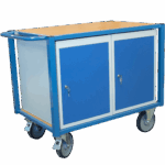 Servante établi équipée, 2 blocs porte, 500 kg