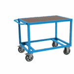 Servante établi, 1 plateau bois glissnot, 1200 x 800 mm, 1000 kg