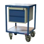 Petite servante établi, 2 tiroirs, 400 kg