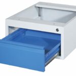1 tiroir 460 x 660 x 220 mm pour plateau 1060 x 680 mm