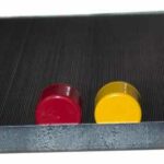 Plateau bois mélaminé 19 mm recouvert de CC antidérapant 1200 x 800 mm pour servantes multi-niveaux