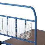 Corbeille métallique à accrocher - accessoires -