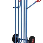 Diable pour pneumatique avec rouleaux de démarrage