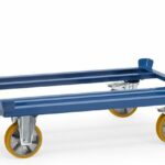 Rouleur de palette pour déplacement en train