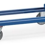 Rouleur de palettes, roues à bandage TPE