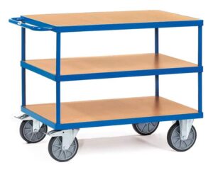 Servante 600 kg, 3 plateaux