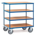 Servante 500 kg, 4 plateaux