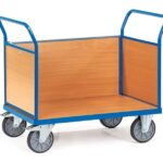Chariot 3 ridelles bois