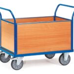 Chariot 4 ridelles bois