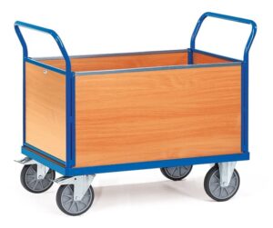 Chariot 4 ridelles bois