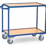 Servante 300 kg, 2 plateaux