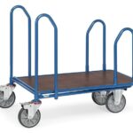 Chariot emboîtable avec 2 dossiers latéraux
