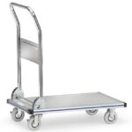 Chariot à plate-forme aluminium