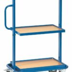 Servante pour bacs avec plateaux
