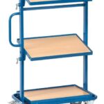 Servante pour bacs avec plateaux