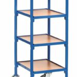 Servante pour bacs avec plateaux