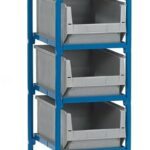 Servante pour bacs 32921 - avec 4 bacs