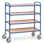 Servante pour bacs avec plateaux