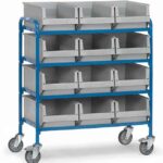 Servante pour bacs 32941 - avec 12 bacs