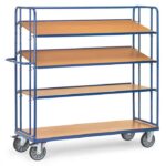 Chariot 4 plateaux (3 inclinables)