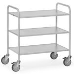 Chariot de bureau 3 plateaux