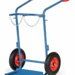 Diable porte-bouteilles 2 x 40-50 L