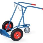 Diable porte-bouteilles 2 x 40-50 L