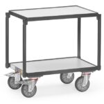Rouleur ESD - 2 plateaux à rebords