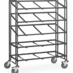 Servante pour bacs, ESD - armature ouverte