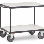 Servante ESD, 500 kg, 2 plateaux