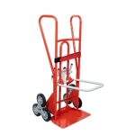 Diable porte-chaises bavette réglable poignées fermées roues étoile CC 250/70 kg