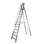 Escabeau aluminium repliable, 9 marches, 150 kg