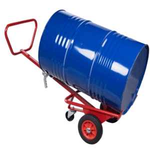 Diable à fût avec béquille roues CC 350 kg