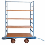 Servante monotrace avec dossiers tube, 500 kg