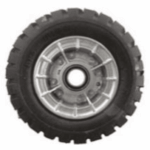Roues pneumatiques Ø 400 mm pour remorques 2 essieux 5t