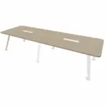 TABLE ALTITUDE 25MM (BL / WALNUT AMBRE)