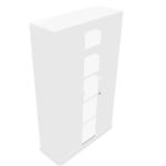 ARMOIRE METAL (BLANC)