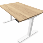 BUREAU SIMPLE FLEX'UP (BL/CHENE BRUT)