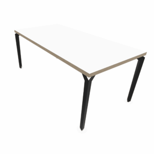BUREAU DROIT PARIS DIRECTION (AN / BLANC / WALNUT AMBRE)