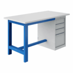 Etabli SI pour Coffre h675 Fixe - Plateau Stratifié STRAT30 l1200 p1000 Départ