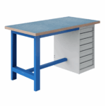 Etabli SI pour Coffre h675 Fixe - Plateau Soupledur SDUR40 l2000 p750 Départ