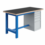 Etabli SI Fixe - Plateau Multiplis caoutchouc CAOUT42 l1200 p1000 Départ