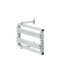 CADRE PIVOTANT + 2 RAILS L635 BACS À BEC L700 H460