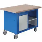 Etabli MOBILE SIT 1 Porte 1 étagère intermédiaire + 1 étagère L1200 P750 H840