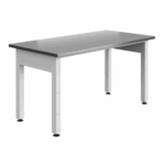 Poste NETLOG Fixe - Plateau Multiplis Inox INOX42 l1800 p1000