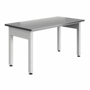Poste NETLOG Fixe - Plateau Multiplis Inox INOX42 l1800 p1000