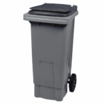 KOROK Conteneur 2 roues 80L sans barre Gris Gris