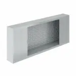 Armoire à rideaux - Fond plan de travail - l1500 p250 h800